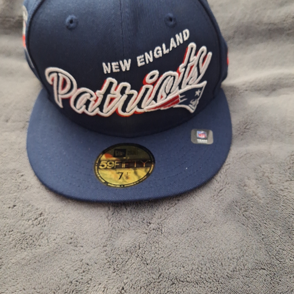 New Era Patriots Cap in Dark Blue
